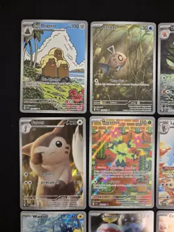 Pokemon TCG: Scarlet And Violet era 13 Card IR Lot Illustration Rare Dugtrio - Image 3