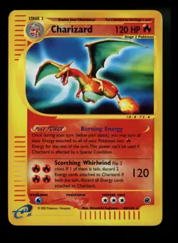 Charizard 40/165 Expedition 2002 Reverse Holo Rare Pokemon Card TCG - Image 1