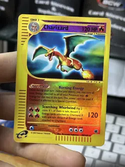 Charizard 40/165 Expedition 2002 Reverse Holo Rare Pokemon Card TCG - Image 3