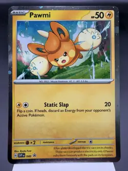 Pawmi SVP040 - Holo Promo - Scarlet & Violet Pokemon Card NM - Image 1
