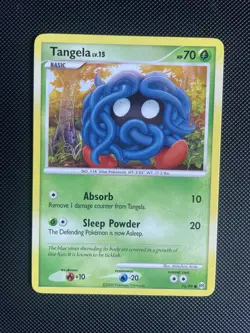 2009 Pokemon Card - Platinum Arceus Tangela 76/99 NM+ - Image 1