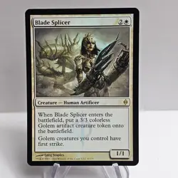 Blade Splicer #4 (Foil) (NM) New Phyrexia Magic MTG - Image 1