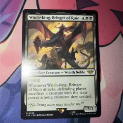 Witch-king, Bringer of Ruin LTR - 293 - NM TCG MTG R - Image 1