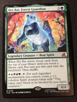 Hei Bai, Forest Guardian - TLE - MTG - EN - NM - 0139 - Image 1