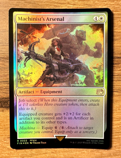 Magic MTG Final Fantasy Machinist's Arsenal #23 FIN *FOIL* Rare - Image 1