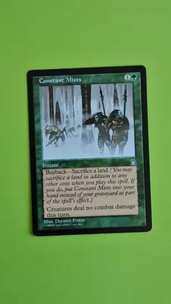 MTG CONSTANT MISTS x1, Stronghold. Excellent. Pre Modern. - Image 2