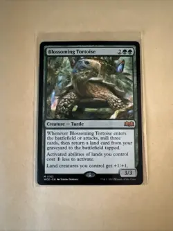 MTG Blossoming Tortoise WOE 0163 M NM Regular - Image 1