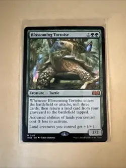 MTG Blossoming Tortoise WOE 0163 M NM Regular - Image 2