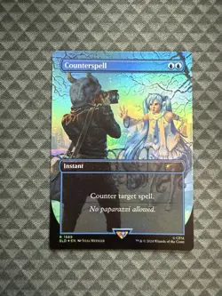 MTG Counterspell #1589 Rainbow Foil Rare Secret Lair Drop Series (SLD) - Image 1