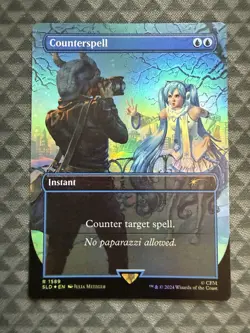 MTG Counterspell #1589 Rainbow Foil Rare Secret Lair Drop Series (SLD) - Image 2