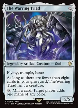 MTG - The Warring Triad - Final Fantasy Commander - X1 - (NM) - #M6548 - Image 1