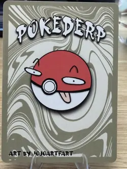 Shadowbud (Gengar) 24/25 - 1st Edition Pokederp First Print Fan Art - Pokemon - Image 2