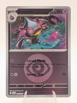 Banette (Energy Symbol Pattern) 091/217 Uncommon Ascended Heroes Pokemon NM - Image 1