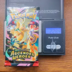 Pokemon Tcg Mega Evolution ascended heroes Heavy 22.84g Booster Pack New Sealed - Image 1