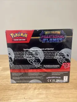 Pokemon TCG Phantasmal Flames Booster Box Mega Evolutions Set 36 Packs Exp 2027 - Image 2