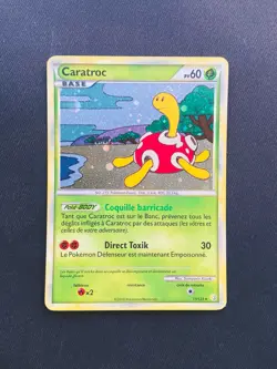 Carte Pokemon Caratroc 11/123 HOLO HGSS Heartgold SoulSilver De Base TBE - Image 1