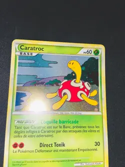 Carte Pokemon Caratroc 11/123 HOLO HGSS Heartgold SoulSilver De Base TBE - Image 2