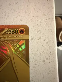 Mega Charizard Y EX 294/217 Gold Hyper Rare, Ascended Heroes, Pokemon TCG (NM) - Image 3
