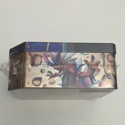 Pokemon TCG Shining Legends Zacian Metal Tin Box English Booster Sealed - Image 3