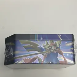 Pokemon TCG Shining Legends Zacian Metal Tin Box English Booster Sealed - Image 5