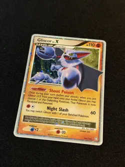 Gliscor LV.X Holo Ultra Rare 2008 Pokemon Legends Awakened - 141/146 - Image 2