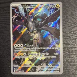 N's Zekrom 031 Me: Mega Evolution Full Art Promo Holo Pokemon Ascended Heroes - Image 3