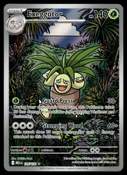 Exeggutor 135/132 Illustration Rare Mega Evolution Pokemon Holo NM - Image 1