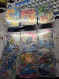 Set of 9 COMPLETE First Partner Illustration Pack Series 1 Promos Pokemon 30th✨ - Image 1