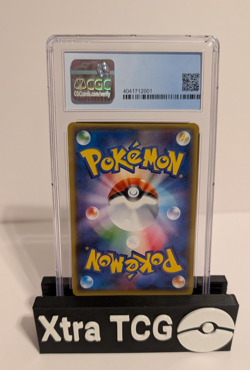 Pokemon CGC 4.5 - Alolan Vulpix 022/114 - GX Battle Boost Reverse Holo Japanese - Image 2