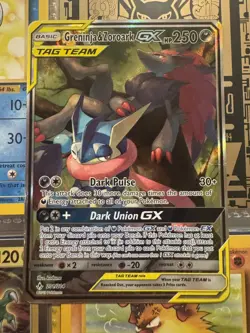 Pokemon Greninja & Zoroark GX Tag Team 201/214 HP+ - Image 2