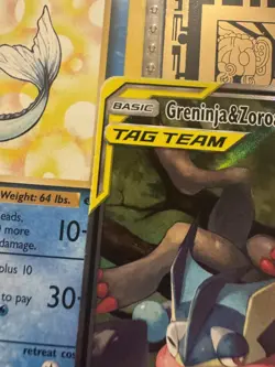 Pokemon Greninja & Zoroark GX Tag Team 201/214 HP+ - Image 4