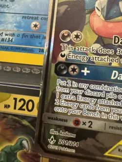 Pokemon Greninja & Zoroark GX Tag Team 201/214 HP+ - Image 5