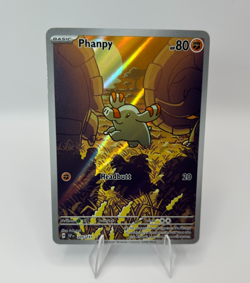 Pokemon Phanpy 205/191 Sv08: Surging Sparks Holo NM Pack Fresh - Image 1