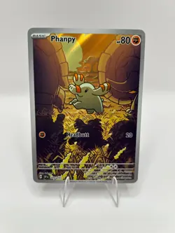 Pokemon Phanpy 205/191 Sv08: Surging Sparks Holo NM Pack Fresh - Image 2