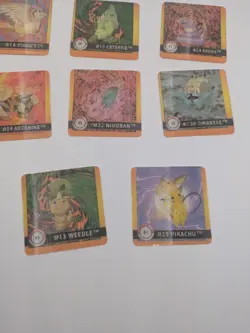 LOT OF 11 POKEMON ARTBOX 1999 PREMIER EDITION ACTION FLIPZ 3D CARDS! Pikachu! - Image 4