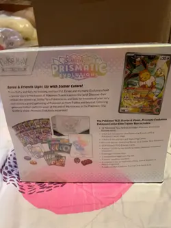 Pokemon Prismatic Evolutions Pokemon Center Sealed ETB Elite Trainer Box! - Image 2