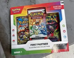 Pokemon TCG First Partner Illustration Collection Series 1 New Sealed - Image 1