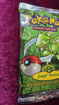 🌿⚔ Pokemon Jungle Booster Pack – Scyther Artwork – Vintage WOTC Era ⚔🌿🔥 - Image 4