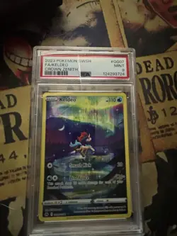 2023 Pokemon SWSH FA/Keldeo #GG07 Crown Zenith PSA 9 - Image 1