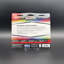 Pokemon TCG : Scarlet & Violet - Prismatic Evolutions Tech Sticker Collection - Image 2