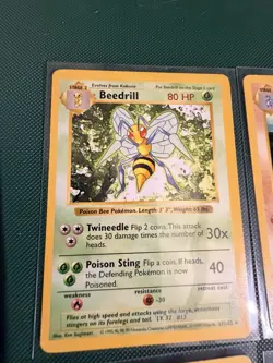 Pokemon Base Set Shadowless lot Of 6 - Image 2
