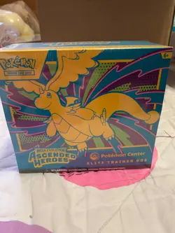 Pokemon TCG Ascended Heroes Pokemon Center Elite Trainer Box ETB SEALED - Image 1