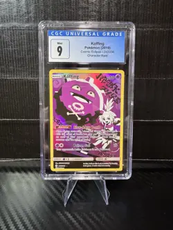 Koffing (Secret) 243/236 CGC 9 Sm-Cosmic Eclipse Holo Trainer Gallery Pokemon - Image 1