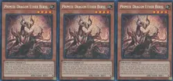 3x Primite Dragon Ether Beryl | RA05-EN033 | SCR | 1st Ed | NM | YuGiOh - Image 1