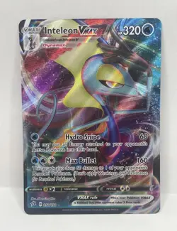 Pokemon TCG Rebel Clash Inteleon VMAX 050/192 Ultra Rare - Image 1