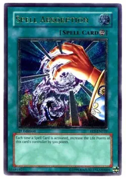Spell Absorption - FET-EN039 - Ultimate Rare - 1st Edition NM Yugioh Booster Set - Image 1