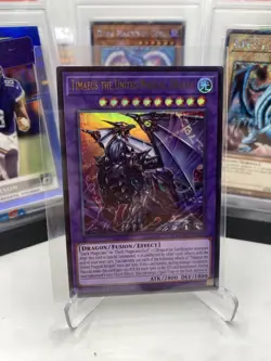 YuGiOh Timaeus The United Magical Dragon MZMU-EN012 Ultra Rare 1st Edition - Image 1