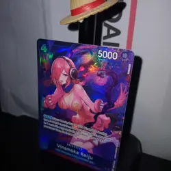 One Piece Vinsmoke Reiju OP11-047 Alt Art mint+ grade 10 ready - Image 3