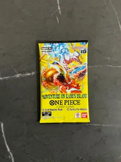 (VERY HEAVY)🔥35.81g One Piece Adventure On Kami’s Island OP15 Booster Pack - Image 2