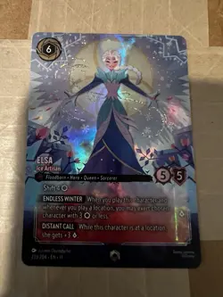 Disney Lorcana Winterspell Elsa Ice Artisan Enchanted Holo 233/204 - Image 2